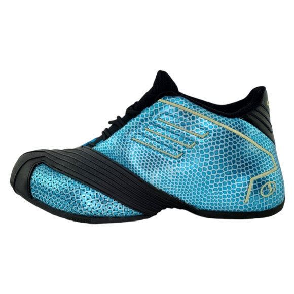 Rare 2013 Adidas TMAC 1 - Year Of The Snake Adidas T-Mac 1 Turquoise/Black-Gold - Picture 4 of 15